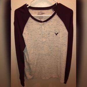American Eagle Baseball T-shirt